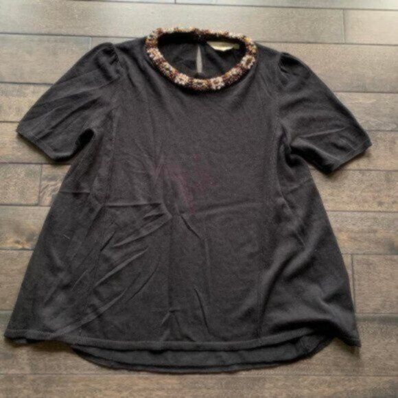 Anthropologie HWR Embellished Sweater - NEW - Picture 1 of 2